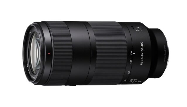 圖說 1 ) Sony 今日（8 月 12 日）在台推出 FE 100-400mm F5.6-8 OSS 全片幅 Alpha™ E 接環超望遠變焦鏡頭。